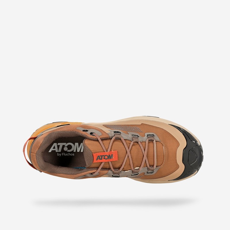 Waterproof Trekking Shoes Hard-Rally Explore Pro Tex AT193 Honey